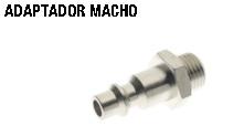 AIGNE 221 1/4 - ENCHUFE RAPIDO MACHO R/MACHO 1/4