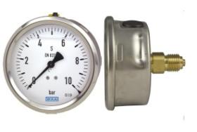 MANOMETRO MD100-0250 - MANOMETRO .GLIC.  Ø100 DORSAL 1/2" 0-250 BAR