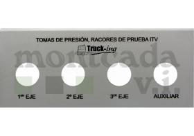 MONTCADA 23PITV-4 - PLACA SOPORTE ITV 4 EJES