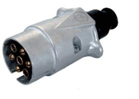 MONTCADA 201090 - 7 POLOS CLAVIJA 12V ALUMINIO N