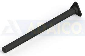 ADAICO 0106043 - SOP.ALETA ACERO KTF NEGRO750X42 TRIANGULAR