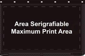 CARROCERIA / CABLES 6801546 - FALDILLA PVC HOMOLOGADA ANTISPRA 450 X 330  " RUEDA SIMPLE "