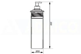 ADAICO 2001569 - PORTAJABÓN PVC P/2001486/87/88