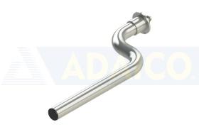 ADAICO 0106014 - SOPORTE GUARDABARROS Ø42 CURVADO C/TORNILLO