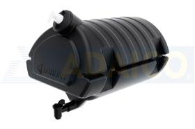 ADAICO 2001447 - BIDÓN PLÁSTICO 30L. NEGRO C/PORTAJABON C/GRIFO