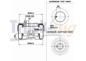SUSPENSION 0293638 - FUELLE DE SUSPENSION