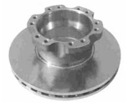 FRENOS 55346 - DISCO DE FRENO DAF C/CORONA ABS