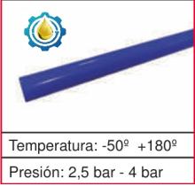 MANGUERA BAJA PRESION SIL075 - TUBO SILICONA RECTO 75X1000 AZUL